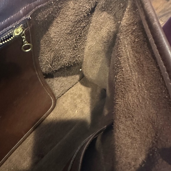 Coach brown and gold Lexington briefcase authentic - Picture 9 of 10